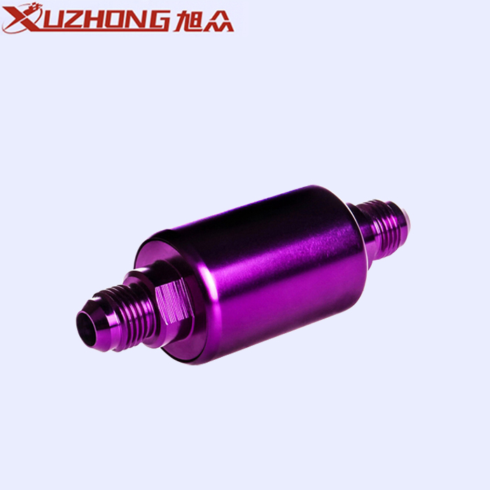 Aluminum In-Line Fuel Filter 6 AN